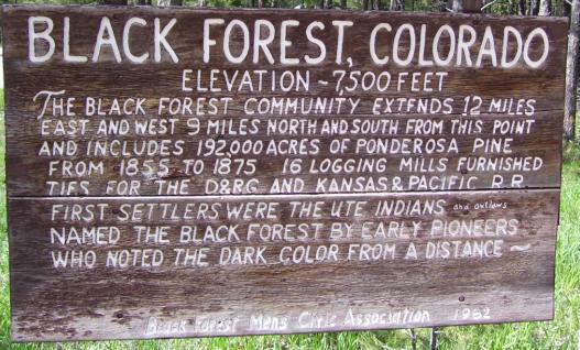 Black Forest, Colorado